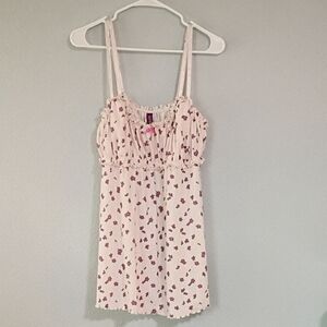 Adore Me Floral Ruffle Babydoll Lounge Set